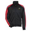 View Image 1 of 2 of Piped Colorblock Tricot Track Jacket - Men's
