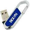 View Image 1 of 5 of Carabiner USB Drive - 4GB