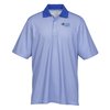 View Image 1 of 2 of Launch Snag Protection Striped Performance Polo - Men's