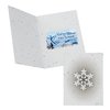 View Image 1 of 5 of Snowflake Seeded Holiday Card Set