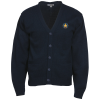 View Image 1 of 2 of Acrylic V-Neck Cardigan with Pockets - Men's - 24 hr