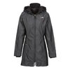 View Image 1 of 2 of OGIO Dobby Hooded Soft Shell Jacket - Ladies'