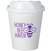 View Image 1 of 4 of Insulated Paper Travel Cup with Lid - 12 oz. - Low Qty