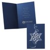 View Image 1 of 4 of Gleaming Snowflake Greeting Card