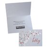 View Image 1 of 4 of Holiday Red Berries Greeting Card -