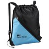 View Image 1 of 3 of Bold Divider Drawstring Backpack - Closeout