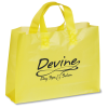 View Image 1 of 1 of Colored Frosted Soft-Loop Shopping Bag