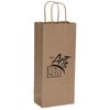 View Image 1 of 1 of Natural Kraft Shopping Bag - 13" x 5-1/2"