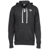 View Image 1 of 2 of J. America Sport Lace Jersey Hooded Tee - Screen