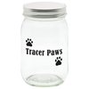 View Image 1 of 2 of Glass Mason Jar with Lid - 16 oz.