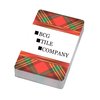 View Image 1 of 6 of Holiday Playing Cards - Plaid