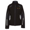 View Image 1 of 2 of Pursuit Bonded Hybrid Soft Shell Jacket - Ladies'