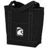 View Image 1 of 2 of Solid Cotton Yacht Tote - 12" x 14-1/2" - 24 hr