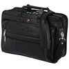 View Image 1 of 2 of Wenger Leather Double Compartment Attache