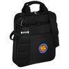 View Image 1 of 3 of Kenneth Cole Vert Checkpoint-Friendly Messenger - Embroidered