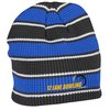 View Image 1 of 2 of Waffle Knit Beanie Stripes