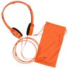 View Image 1 of 4 of Fold Up Headphones with Pouch