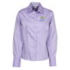 View Image 1 of 2 of Boulevard Wrinkle Free Cotton Dobby Shirt - Ladies'