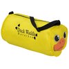 View Image 1 of 2 of Paws and Claws Barrel Duffel Bag - Duck