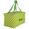 View Image 1 of 2 of Utility Tote - 12-1/2" x 22" - Gingham