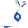 View Image 1 of 2 of Retractable Colored Ear Buds - 24 hr