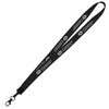 View Image 1 of 2 of Big Lanyard - 7/8" - 36" - Metal Lobster Claw - 24 hr