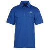 View Image 1 of 3 of Easy Care Double Pocket Polo - Men's