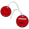 View Image 1 of 3 of Happy Face Luggage Tag