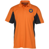 View Image 1 of 3 of Stain Release Colorblock Performance Polo - Men's