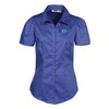 View Image 1 of 3 of Signature V-Neck Short Sleeve Blouse - Ladies'