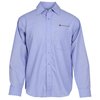 View Image 1 of 3 of Stain Release Crossweave Shirt - Men's