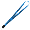 View Image 1 of 3 of Smooth Nylon Lanyard - 3/4" - 32" - Snap Buckle Release