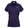 View Image 1 of 2 of Fine Stripe Performance Polo - Ladies'