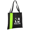 View Image 1 of 2 of Side Stripe Tote - 24 hr