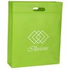 View Image 1 of 3 of Gusseted Polypro Convention Tote - 17-1/4" x 14-1/4" - 24 hr
