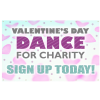 View Image 1 of 1 of Value Indoor Banner - 5' x 8' - 24 hr
