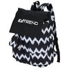 View Image 1 of 3 of In Print Rucksack Backpack - Chevron