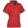 View Image 1 of 3 of Tach Performance Polo Shirt - Ladies'