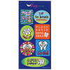View Image 1 of 2 of Super Kid Sticker Sheet - Tooth Time