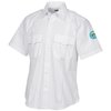View Image 1 of 3 of Poly/Cotton Short Sleeve Security Shirt
