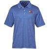 View Image 1 of 3 of Pima-Tech Heathered Pique Polo - Men's