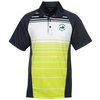 View Image 1 of 2 of Gradient Striped Polo