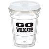 View Image 1 of 3 of Game Day Cup with Lid - Translucent - 16 oz. - 24 hr