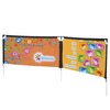 View Image 1 of 5 of Four Season Outdoor Event Barrier - Two Sided