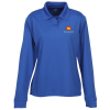 View Image 1 of 3 of Vansport Omega Solid Mesh LS Tech Polo - Ladies'