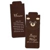View Image 1 of 4 of Paws and Claws Magnetic Bookmark - Bear