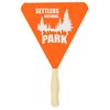 View Image 1 of 1 of Hand Fan - Triangle