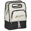 View Image 1 of 3 of Color Dip Dual Compartment Lunch Cooler