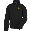 View Image 1 of 2 of Jerzees NuBlend 1/4-Zip Sweatshirt - Youth - Embroidered