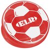 View Image 1 of 2 of Keep-it Clip - Soccer Ball - Translucent